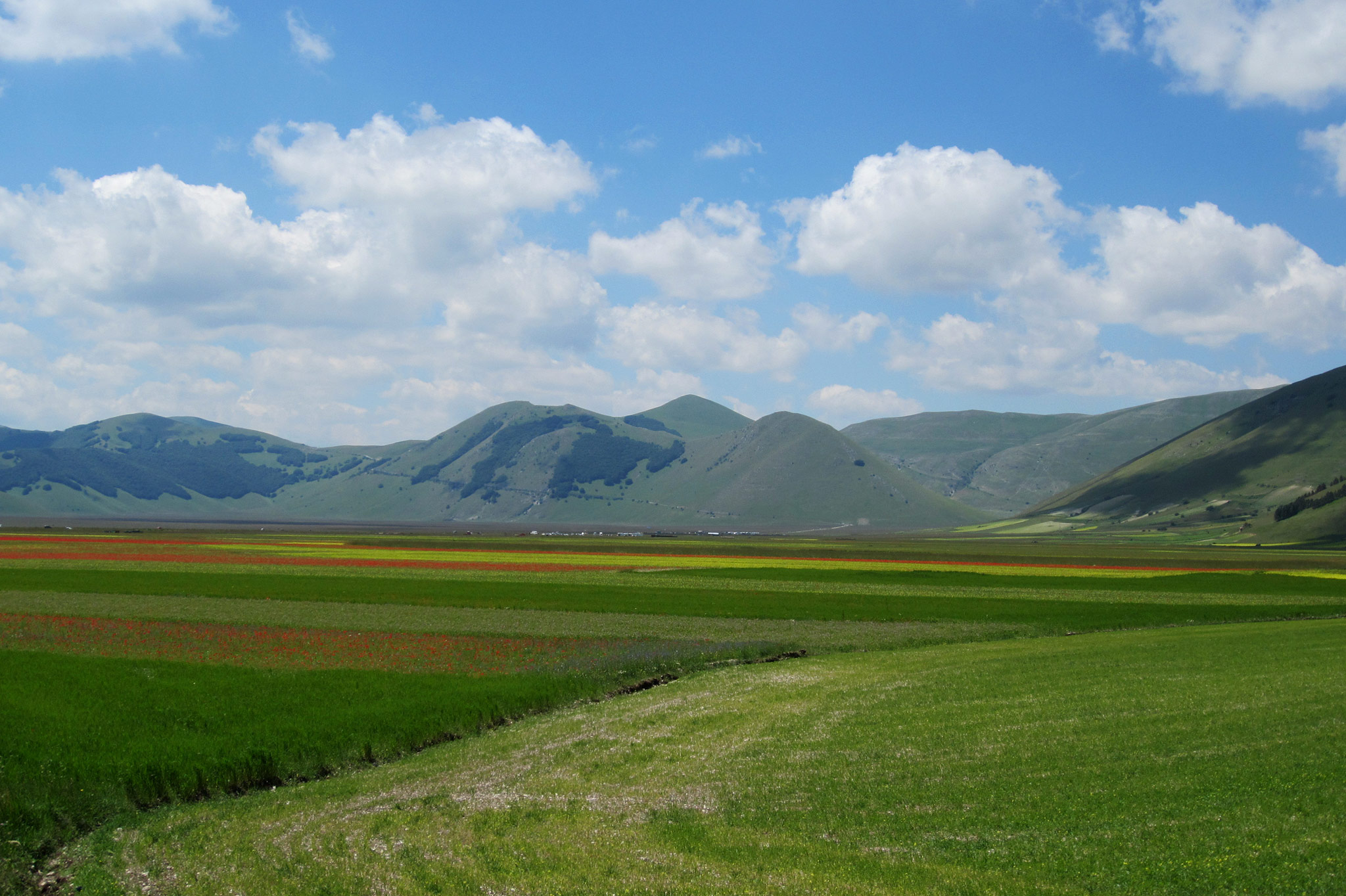 Castelluccio di Norcia lies at 1452 m